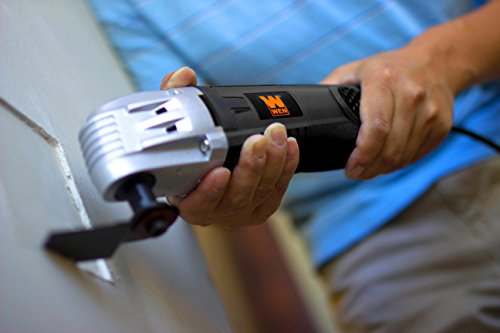 WEN 2312 Variable Speed Multifunction Oscillating Tool,Blue - size: Corded (2-Amp)