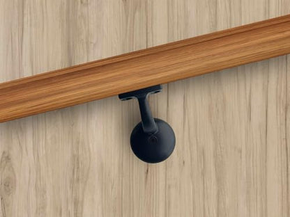 QCAA Heavy Duty Zinc Die Cast Handrail Bracket, Powder Coated Oil-Rubbed Bronze, 10 Pack, Made in Taiwan - color: Coated Oil-Rubbed Bronze, size: 10 Pack