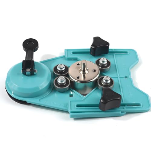 Joyzan Drill Bit Hole Saw Guide, Adjustable Punch Locator Jig Fixture