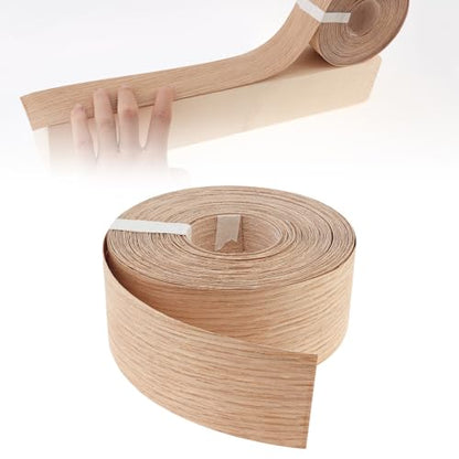 2in*50ft Edge Banding Wood Veneer Strips Adhesive Wood Banding Strips - size: 2 inch * 50 ft (5 cm * 15M)
