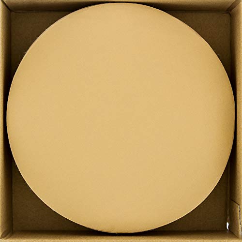 Dura-Gold Premium 6" Gold Sanding Discs, 400 Grit, Hook & Loop, Box of 50 - size: 400-Grit