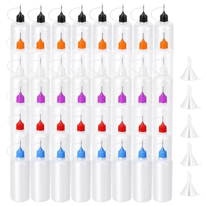 Goodma Precision Tip Applicator Bottles, 1 oz, 48 Pcs - size: 1 oz