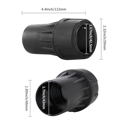 DWV9000 Universal Quick Connector, 1-1/4 In Dust Collection Adapter