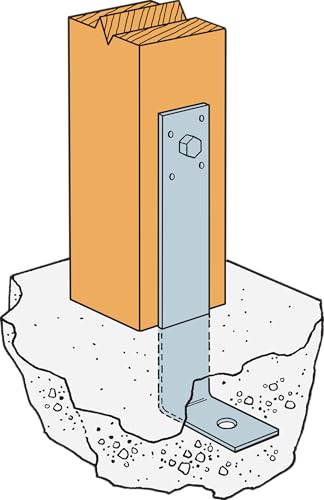 Simpson Strong-Tie A311 A-Series Framing Angle - 11 in. (W1) x 3-/58 in. (W2) x 2 in. (L) Heavy Duty Zinc-Galvanized Steel, 90-Degree Angle Connector for Wood & Structural Framing (Pack of 25) - size: 25 Pack