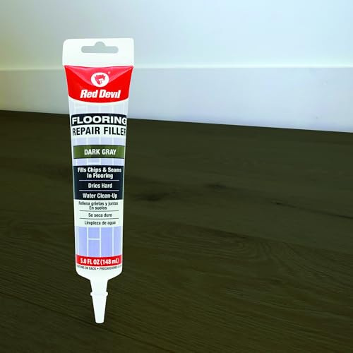 Red Devil 056055 Flooring Repair Filler, 5 oz., Dark Gray, 1 Pack - color: Dark Gray, size: Pack of 1