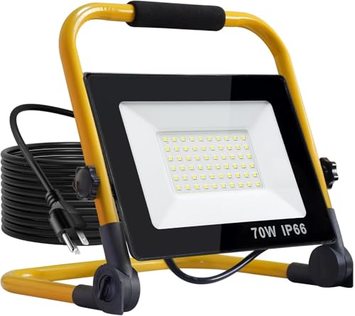 22000Lumen LED Work Lights with Stand (yellow-1-head) - style: yellow-1-head