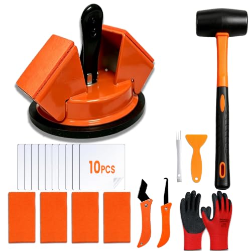 Floor Gap Fixer Tool Double 45° Suction Cup Flooring Repair Kit Pro