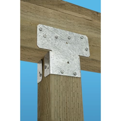 Simpson Strong-Tie AC4Z AC ZMAX Galvanized Adjustable Post Cap for 4X (Pack of 20) - size: 20 Pack