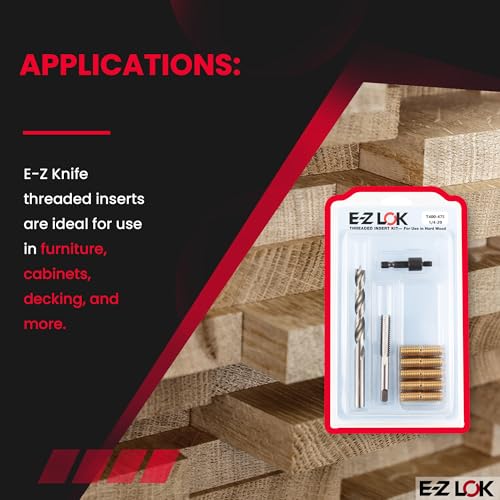 E-Z LOK Thread Repair Kit, 0.25-20 - size: 1/4-20 - 0.75", style: Brass