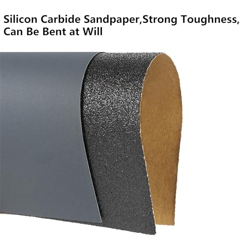 Sand Paper Kit 100 PCS 80 to 5000 Grit 9x3.6 Inch Sandpaper Sheets