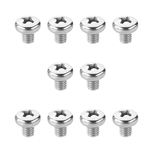 30Pcs M4-0.7 x 5mm Pan Head Phillips Machine Screws - size: M4 x 5mm