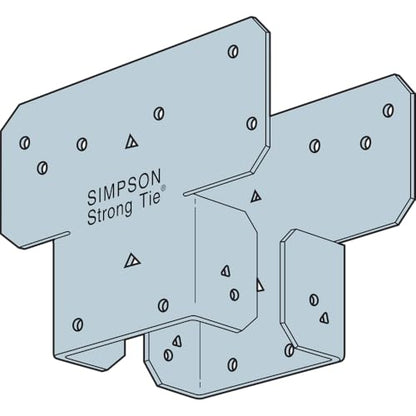 Simpson Strong-Tie AC4Z AC ZMAX Galvanized Adjustable Post Cap for 4X - size: 1 Each