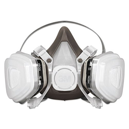 3M Half Facepiece Disposable Respirator Assembly 53P71, NIOSH, Large