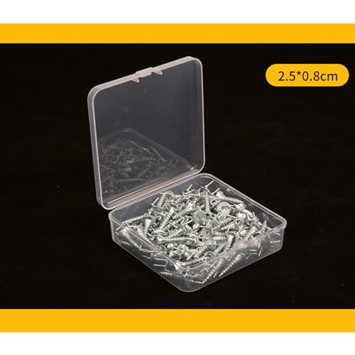 50pcs Solid Wood Baseboard Seamless Nails Double-Headed Self-Tapping Screws Foot Line Nails Invisible Security Screws