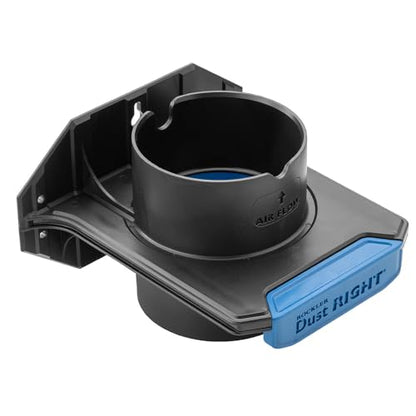 Rockler 4" Ready-Mount Self-Cleaning Blast Gate - High Airflow System