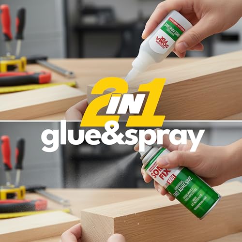 CA Glue with Activator - Instant Bond Cyanoacrylate Adhesive