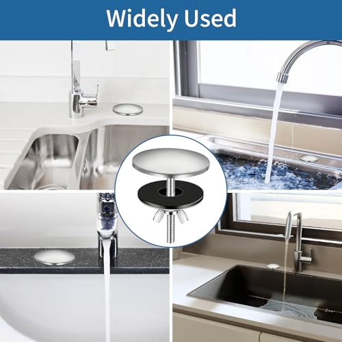 2 Inch Sink Hole Cover,Leak-Proof Metal Plug for Kitchen & Bathroom