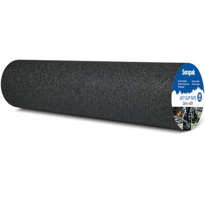 Anti Slip Tape 24" x 60 Ft, 80 Grit Extra Wide Grip for Ramps & Floors - size: 24'' x 60FT