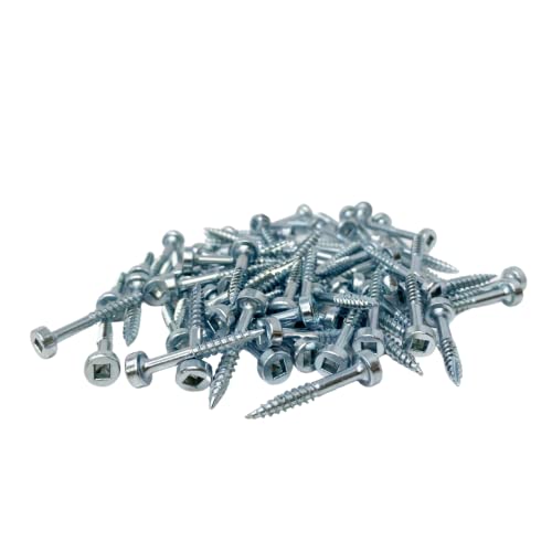 Massca Pocket Hole Screws, Self Tapping Wood Screws | 1" Fine Thread