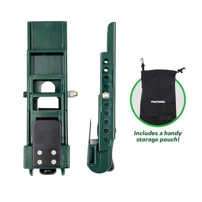 PacTool Gecko Gauge Kit w/Pouch - Fiber Cement Siding & Hardie HZ6 - size: "5/16” Thickness for Hardie Siding with Pouch, style: STANDARD