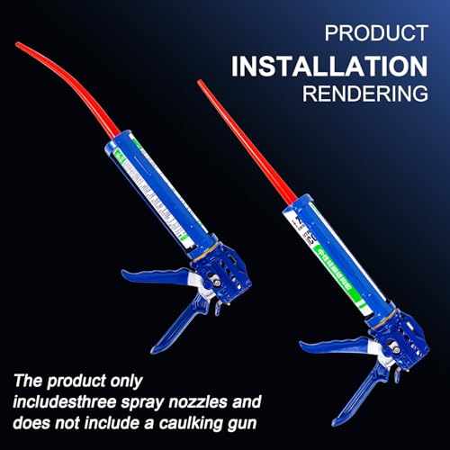 2 pcs Caulking Nozzle Extension Tube，caulking extension nozzle