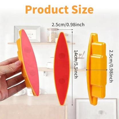 2 Pack Magnetic Stud Finder for Drywall, Manual Stud Locator for Screws and Nails, No Battery Wall Scanner for TV Mounting, Shelves and Picture Hanging