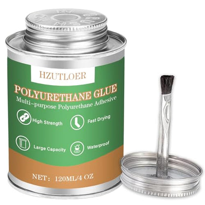 Polyurethane Adhesive,120ML Multi-Purpose Polyurethane Glue,Super Glue for PU,PVC,TPU,ABS,etc,High Strength,Waterproof,Heat Resistant