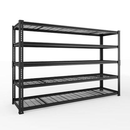 60" W Adjustable Storage Shelving, 3300lbs Heavy Duty Garage Rack - size: 60"W x 24''Dx 78"H