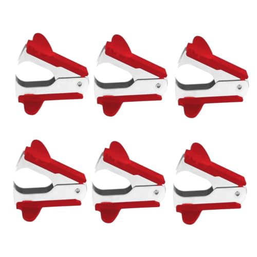 Clipco Staple Remover (6-Pack) (Red) - color: Red