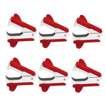 Clipco Staple Remover (6-Pack) (Red) - color: Red