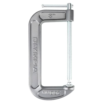 Olympia Tools C-Clamp (8" X 4") 38-148, Black - size: 8-Inch x 4-Inch