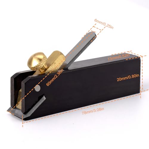 Mini Ebony Wood Planer Hand Tool