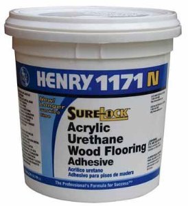 Henry 1171 N SureLock Acrylic Urethane Beige Wood Flooring Adhesive 1 gal.