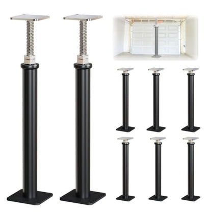 8-Pack House Floor Jacks for Leveling, 16.5" - 20.5" Adjustable Height - size: 16.5" to 20.5"