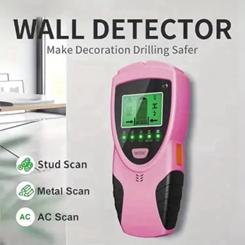 5-in-1 Wall Scanner Wood Current Detector Edge Center Finding Digital Stud Finder Sensor Wall Multi Function Scanner
