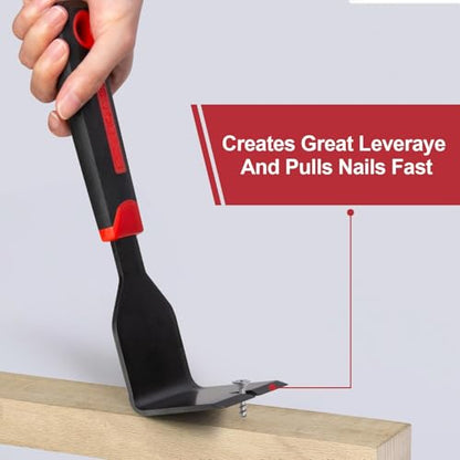Removal Multi-Tool,Tile Removal Tool,Wood Trim Puller,Tile Removal Tool Baseboard Removal Tool for Removing Wood Floor,Tiles,Nail Pulling