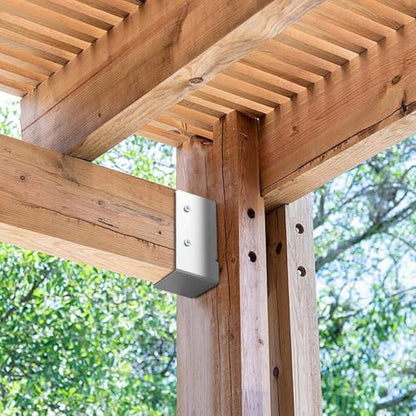 Concealed Joist Hanger,2" x 4" Hanger (Galvanizing 12 PCS) - size: Galvanizing 2" x 4"- 12 PCS