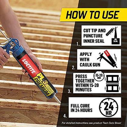 Loctite 28 Oz Polyurethane Construction Adhesive