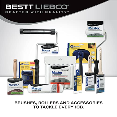 Bestt Liebco 997240120 Master 12' Deck Scrub Brush/Roller/Applicator, White - size: 12 in.