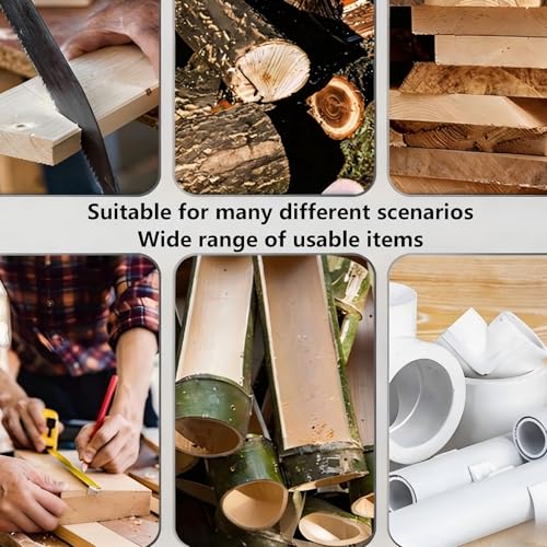 3pcs High-Efficiency Flush Cut for Wood Cutting Small Portable Pull Cutter with Fine Teeth for DIY Woodworking and Tree Trimming