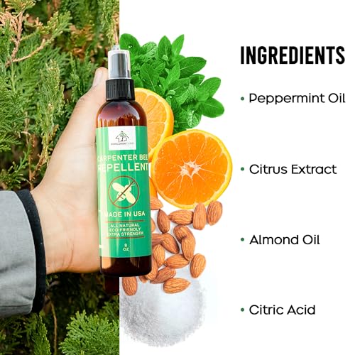 Donaldson Farms Carpenter Bee Repellent Spray for Outdoor Wood, 8 oz - size: 8 Fl Oz (Pack of 1)