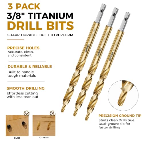 Pocket Hole Jig Kit, Professional Metal Pocket Screw Jig System