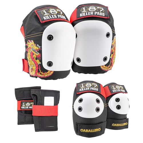 187 Killer Pads Six Pack Pad Set - color: Caballero, size: Small-Medium