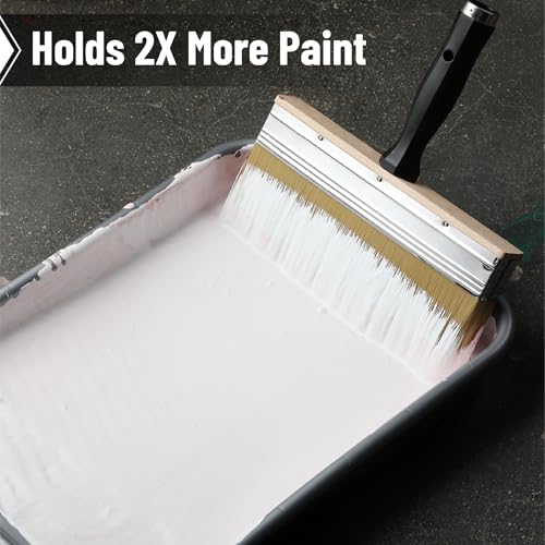 Bates- Deck Stain Brush, 8 Inch, Stain Brushes for Wood, Deck Brush, Large Paint Brushes