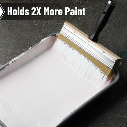 Bates- Deck Stain Brush, 8 Inch, Stain Brushes for Wood, Deck Brush, Large Paint Brushes