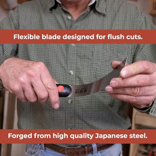 GreatNeck 75001 Japanese Dovetail Pull Cut Saw w/ 23-TPI SK5 9.5” Blade - style: Japanese Dovetail Pull Cut Saw