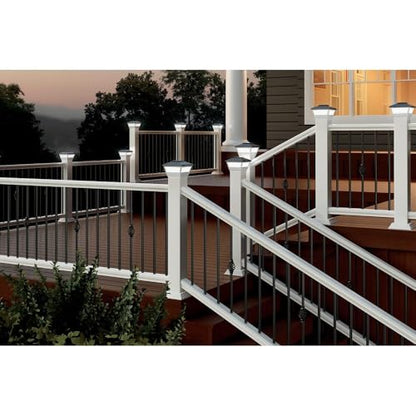 Deckorators 74817 Baluster Stair Connector with Screws, 20-Pack, Black