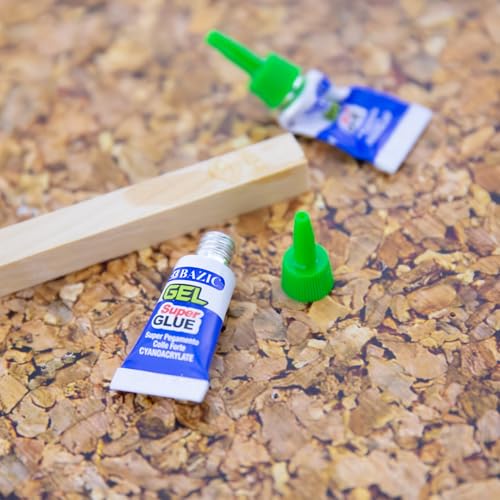 BAZIC Products Single-Use Super Glue Gel, 0.017 oz, 5 Count - size: 1-Pack