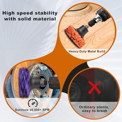 HOMO FABER 2 Inch Roll Lock Disc Pad Holder, Quick Change Adapter 3 Pack - style: 3 PACK - 2'' Sanding Pad