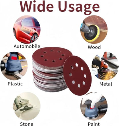 1-Inch Wet or Dry Sandpaper Sanding Paper disc Sanding Discs 400 Grit 100 Pcs - size: 100Pcs 1-inch 400 Grit
